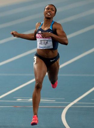 Carmelita Jeter é uma das estrelas norte-americanas que garantiu a vaga nos 200m (foto: Erik van Leeuwen/ Licença Creative Commons)