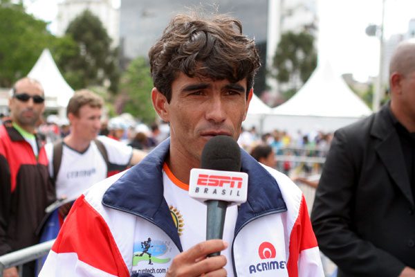 Marcos Antônio Pereira é o atual campeão da Maratona de Curitiba (foto: Paulo Gomes#8260; www.webrun.com.br)