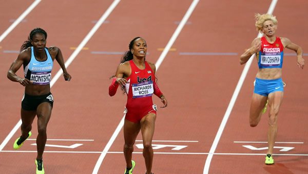 Sanya Richards-Ross é campeã olímpica dos 400m (foto: LOCOG/ Divulgação)