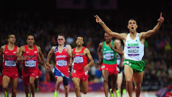 Argelino fez prova agressiva nos 1.500m (foto: LOCOG/ Divulgação)