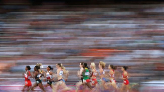 Turca Asli Cakir foi banida do atletismo pela Iaaf (foto: LOCOG/ Divulgação)