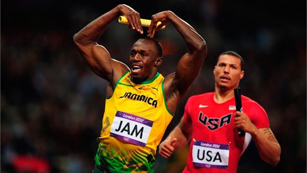 O time de revezamento 4x100 da Jamaica marcou novo recorde mundial (foto: LOCOG/london2012.com)
