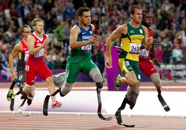 Alan chegou ao primeiro lugar nos metros finais (foto: Fernando Maia/CPB)