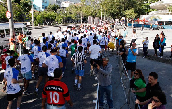 A prova reuniu torcedores de diversos times (foto: Cláudio Toros / Colorvideo)