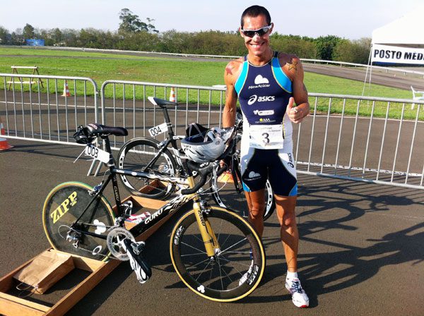 Duathlon serviu apenas para o fundista matar saudades desse tipo de competição (foto: Arquivo Pessoal/ Divulgação)