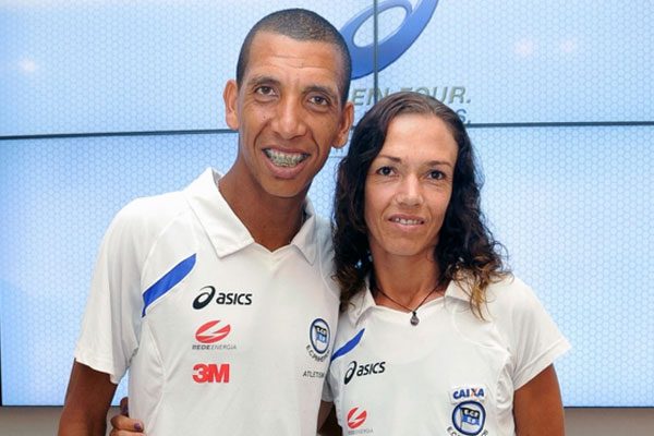 Solonei e Adriana estarão nesse final de semana em Valência em busca da vitória (foto: Rodrigo Zorzi/ Divulgação Asics)