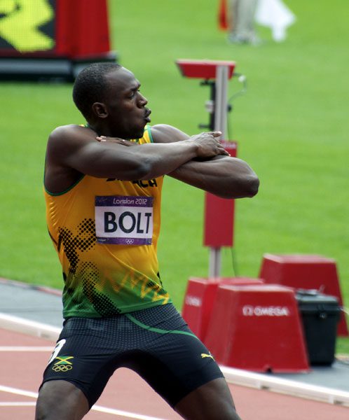 Usain Bolt é considerado pela quarta vez como o atleta do ano (foto: Nick Webb/ Licença Creative Commons)