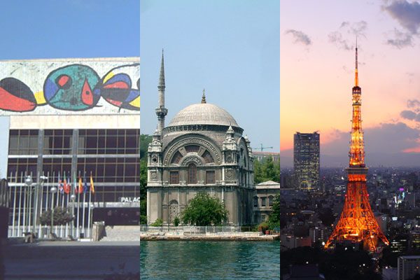 Madri  Istambul e Tóquio são as cidades que postulam sediar a próxima Olimpíada (foto: Montagem sobre licença Creative Commons)
