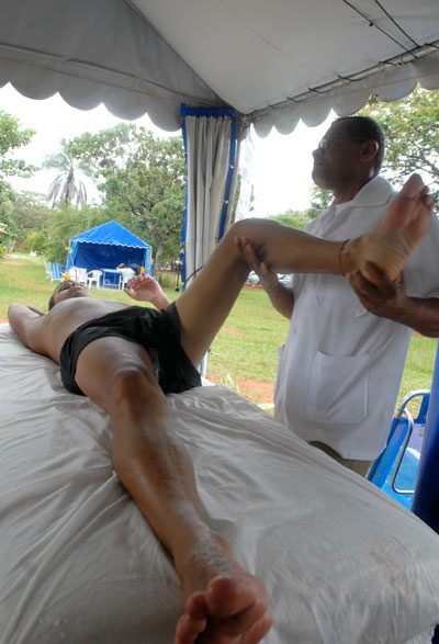 Sessões de fisioterapia evitam que lesões se tornem crônicas (foto: Elza Fiúza/ ABr/ Creative Commons)