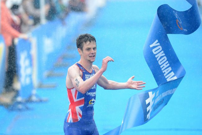 Jonathan Brownlee conseguiu sua segunda vitória no circuito (foto: Delly Carr/ ITU Media)