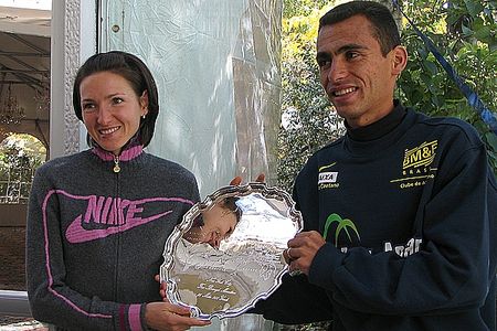 Jelena e Marílson defendem seus títulos em NY (foto: Donata Lustosa/ www.webrun.com.br)
