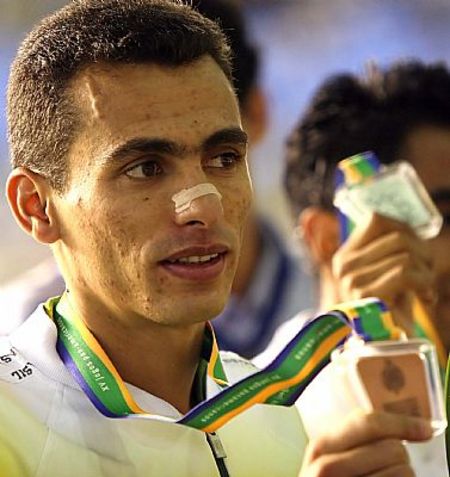 Marílson se diz feliz com a conquista do bronze (foto: Divulgação/ CBAt)