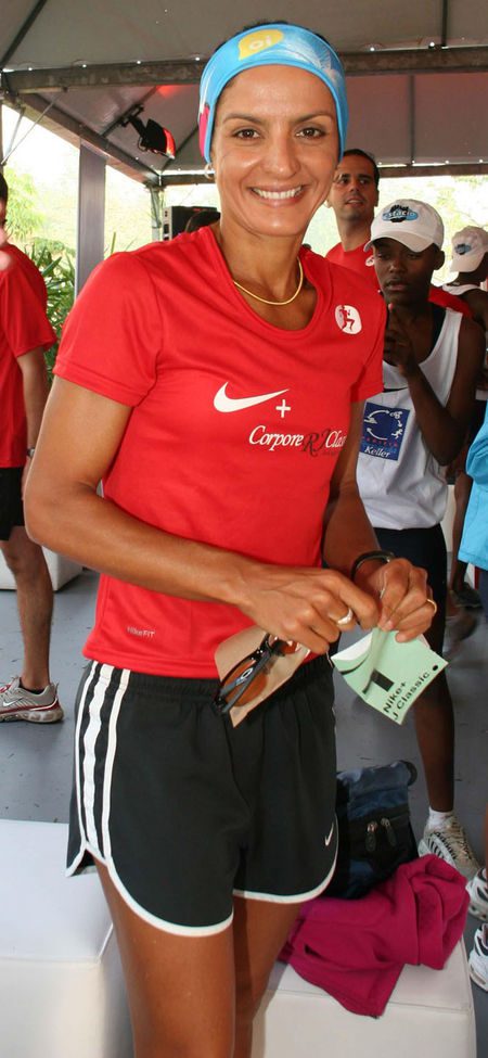Fernanda keller também disputou a prova (foto: Divulgação/ Nike)