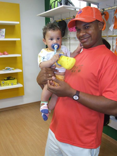 O nascimento de seu filho Vinicius o incentivou (foto: Alexandre Koda/ www.webrun.com.br)