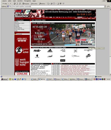 Site dinâmico e funcional (foto: Divulgação)