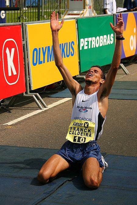 ranck após vitória na Meia do Rio em 2006 (foto: Renato Cukier/ www.webrun.com.br)