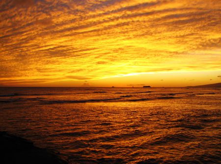 Crepúsculo havaiano (foto: stock.xching)