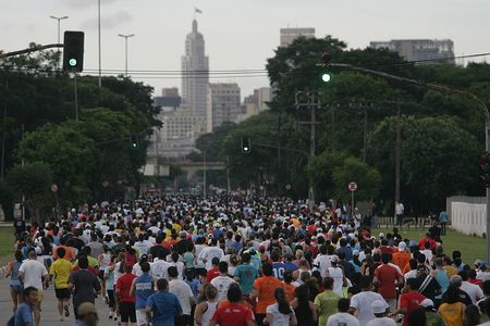 Corrida foi rezliada na zona norte de SP (foto: Caetano Barreira/ www.webrun.com.br)