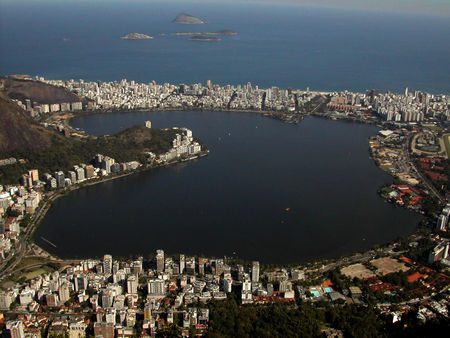 A Lagoa Rodrigo de Freitas será palco da prova (foto: Arquivo Pessoal/ Marcos Oliveira)