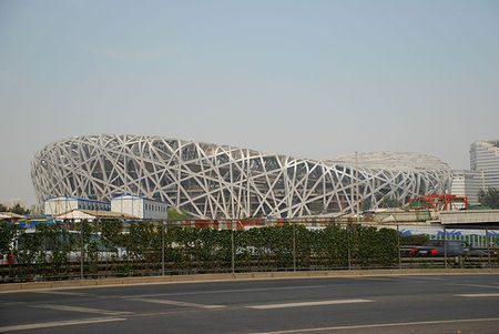 Estádio Nacional de Pequim (foto: Xiaming/ Licença Creatives Commons 2.0)