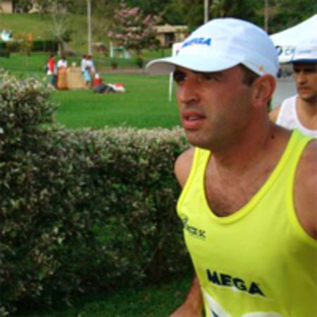 André meu parceiro na maratona (foto: Arquivo Pessoal (AZ))