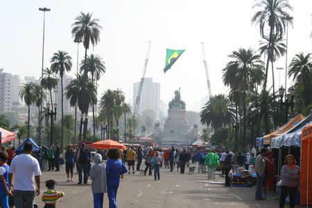 Largada da prova será próxima do Monumento da Independência (foto: Luis Renato/ www.webrun.com.br)