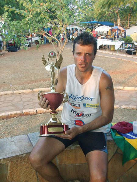 Márcio ostenta vários troféus em sua galeria (foto: Arquivo Pessoal)