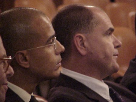 Wanderlei de Oliveira (esq.) e Manuel Vasco Arroyo (dir) dois sócios-fundadores da Caorpore na solenidade na Camara Municipal de São Paulo (foto: Harry Thomas Jr Arquivo WebRun)