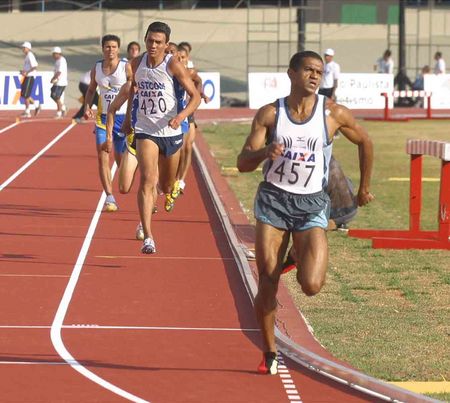 Osmar Barbosa dos Santos (420) plata nos Jogos Pan-Americanos (foto: Wander Roberto)