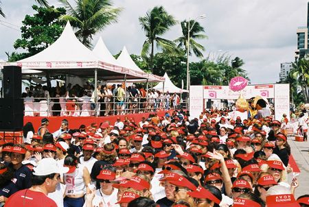 Já são 3.000 inscritas na corrida e caminhada (foto: Divulgação)