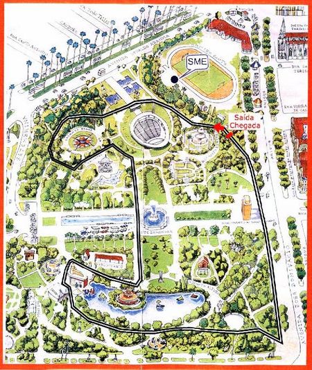 Mapa do percurso (foto: Divulgação)