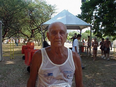 Seu Heleno é uma das atrações do evento (foto: Caroline Godoy)