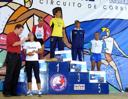 Marilson foi o vencedor no masculino e Ednalva no feminino (foto: Fernanda Paradizo)