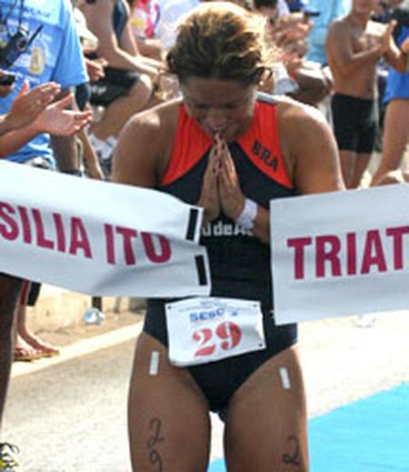Ohata antes da competição ocupava a 12ª posição no ranking da ITU (foto: Fernanda Paradizo)