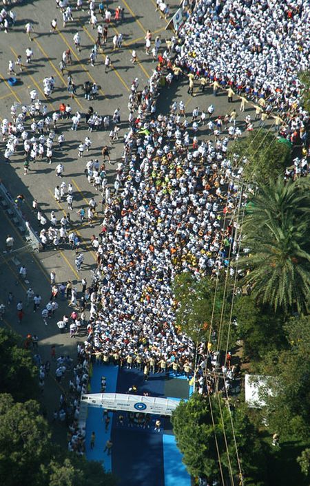 As mulheres invadiram o Ibirapuera no ano passado (foto: Divulgação)