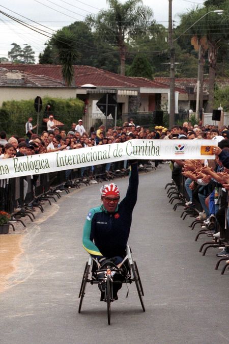 Carlão: já venceu várias competições como a Maratona de Curitiba (foto: Carlos Ruggi)