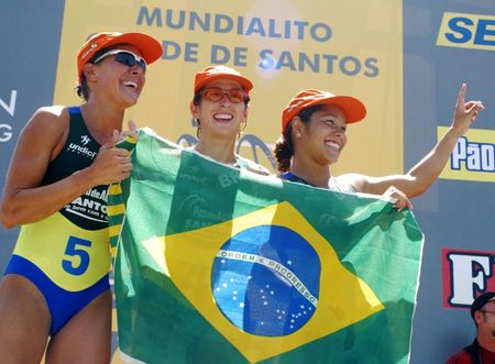 Carla Moreno  Sandra Soldan e Mariana Ohata já garantiram a vaga olímpica (foto: Harry Thomas Jr/ Webrun)