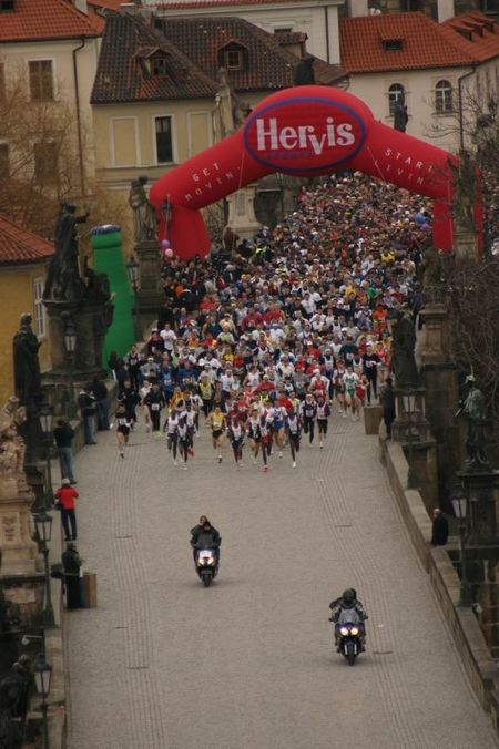 No começo do ano Praga relizou a meia-maratona da cidade (foto: André Chaco/ WebRun)