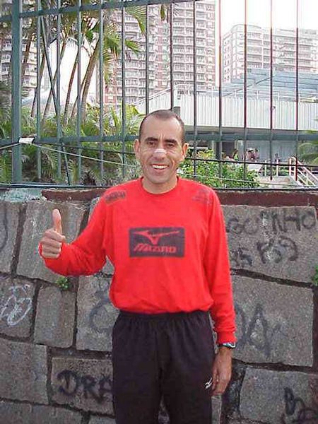 Elenílson Silva voltando depois de 6 meses parado devido a uma contusão no púbis (foto: Eduardo Laviola)