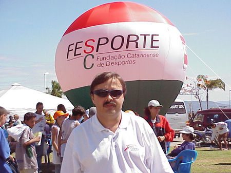 José Alberto coordenador da Maratona de Florianópolis (foto: Harry Thomas Jr Arquivo WebRun)