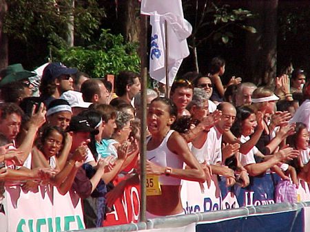 Selma dos Reis correu no dia 22 uma meia-maratona (foto: Harry Thomas Jr Arquivo WebRun)
