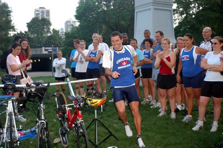 Fábio mostra as dicas da transição em Chicago (foto: Divulgação)