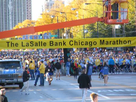 Todo atleta que corre a Maratona de Chicago pode se considerar um vencedor (foto: Donata Lustosa/ www.webrun.com.br)