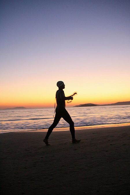 A largada e a chegada da prova serão na famosa praia de Jurerê Internacional (foto: André Chaco/ WebRun)