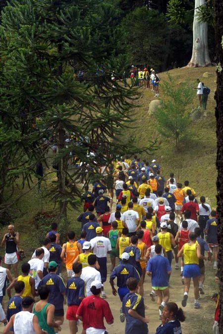 Adidas Trail Running sucesso de público (foto: Antônio Singh)