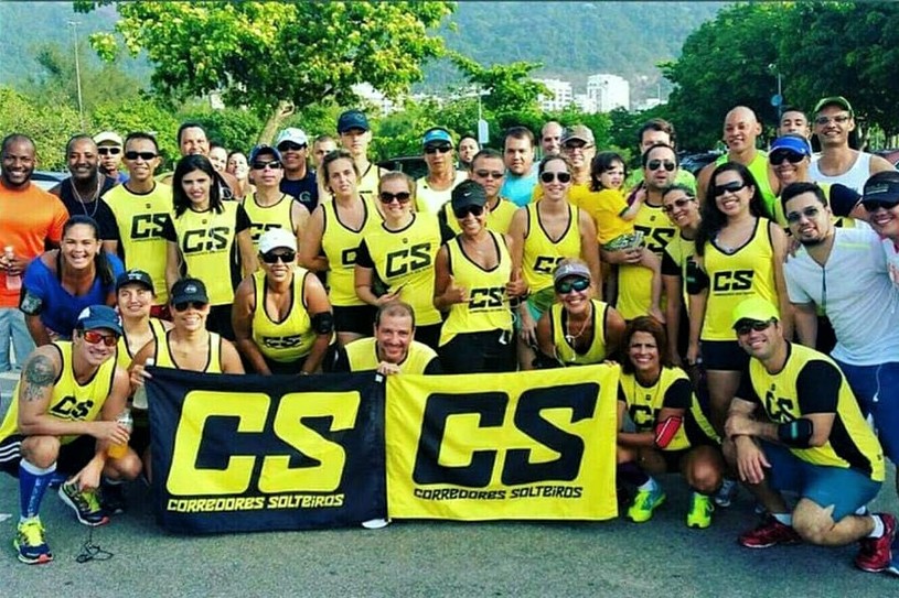 Grupo Corredores Solteiros Foto: Arquivo pessoal