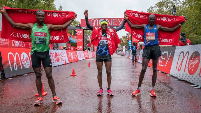 40ª Maratona de Londres foi histórica e de resultados imprevisíveis na prova masculina
