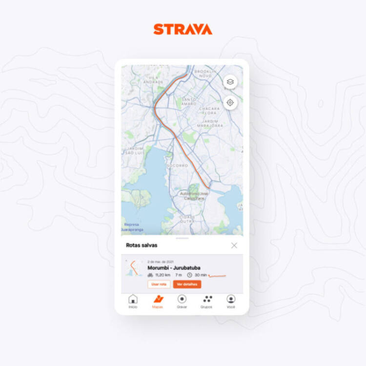 Strava traz as maiores atualizações de 2021, com novidades nos mapas e desafios em grupo