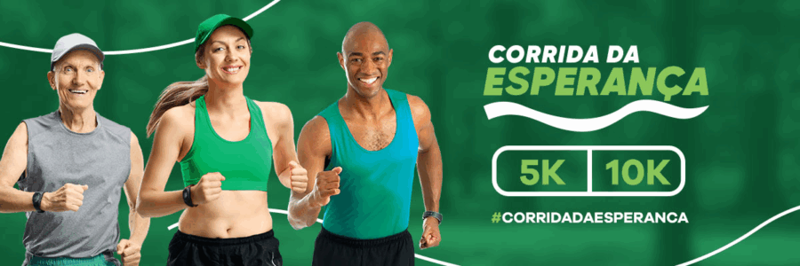 inscrições para Corrida da Esperança, evento do governo de SP