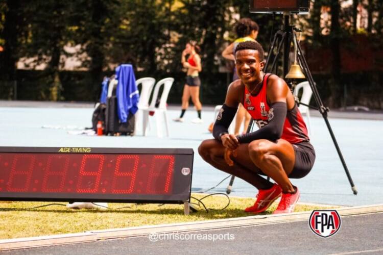 Felipe Bardi é recordista sul-americano dos 100m livre